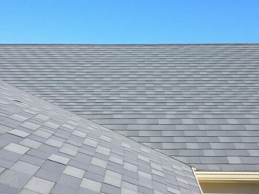 Roof soft washing – after