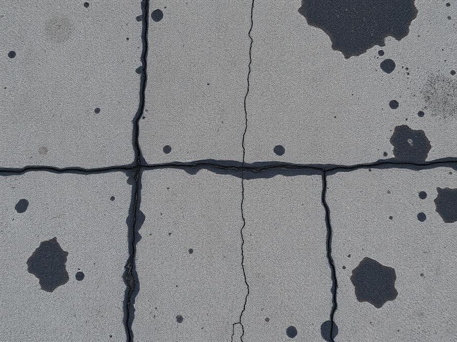 Driveway pressure washing – before